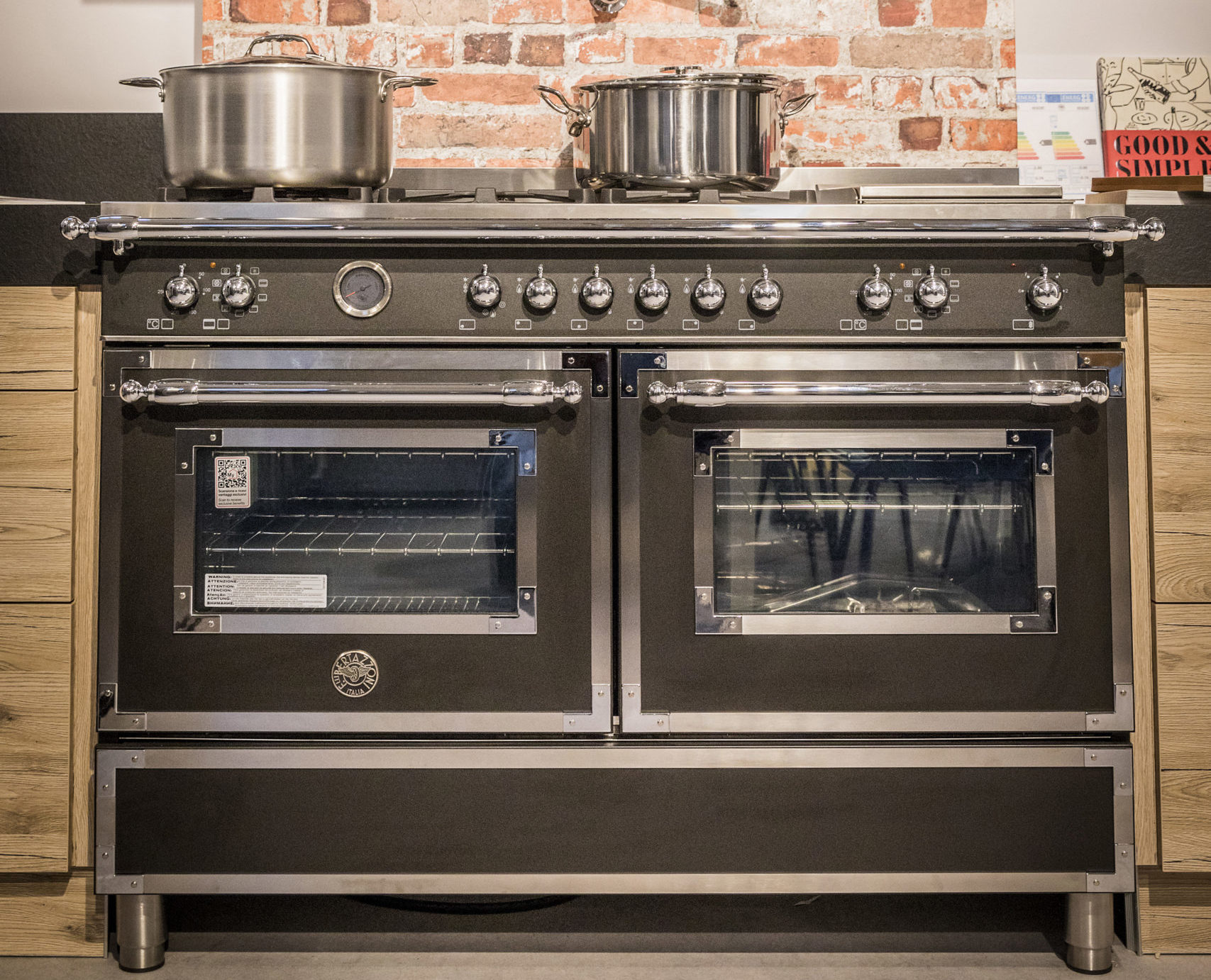 Piano de cuisson La Cornue ALBERTINE 90cm Mixte
